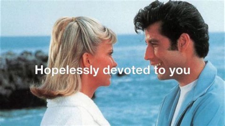 Does hopelessly devoted mean?